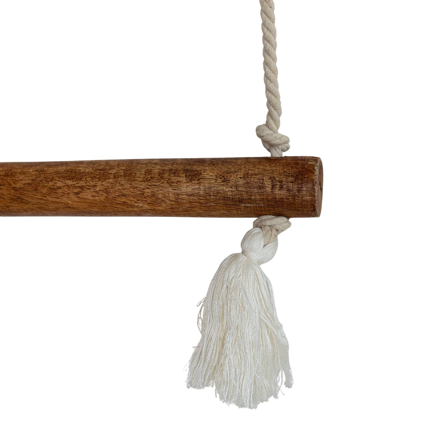 Macrame Hanging Blanket Ladder Wide No