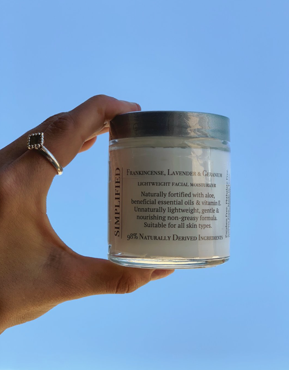 Simplified Facial Moisturizer