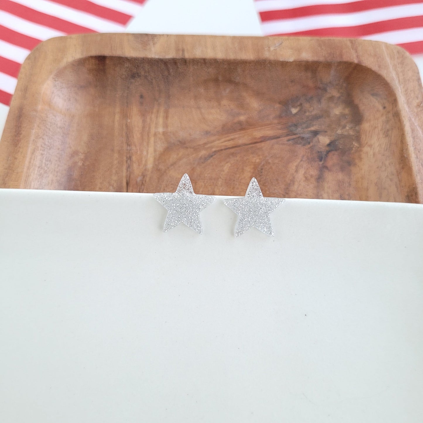 Liberty Star Studs