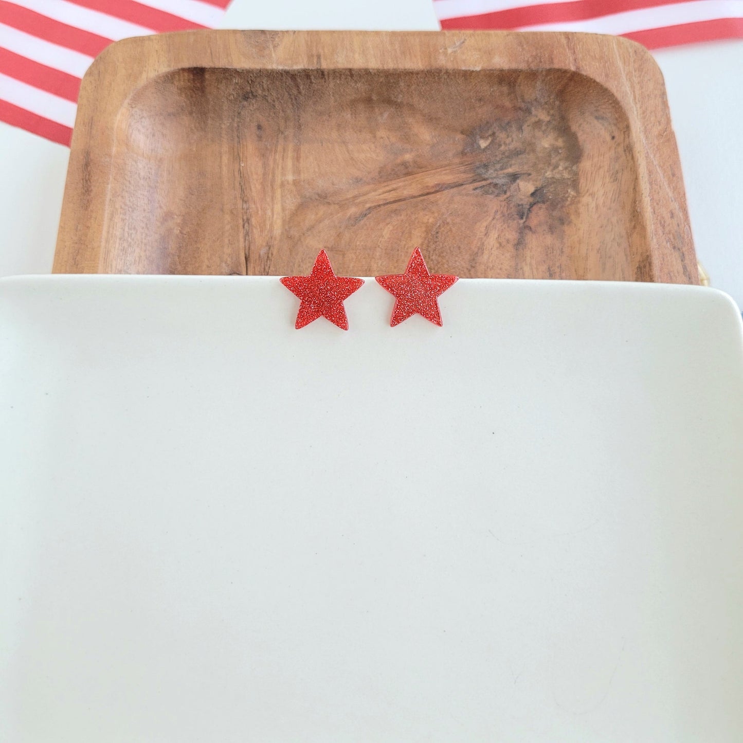 Liberty Star Studs