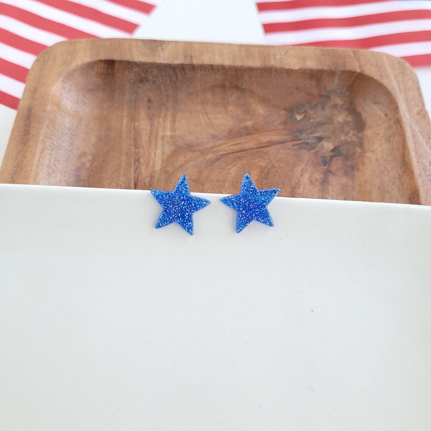 Liberty Star Studs