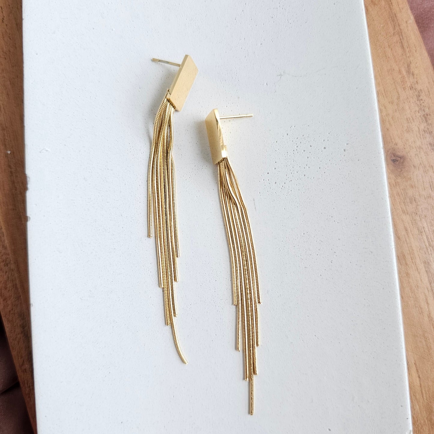 Luxe Gold Tatiana Earrings