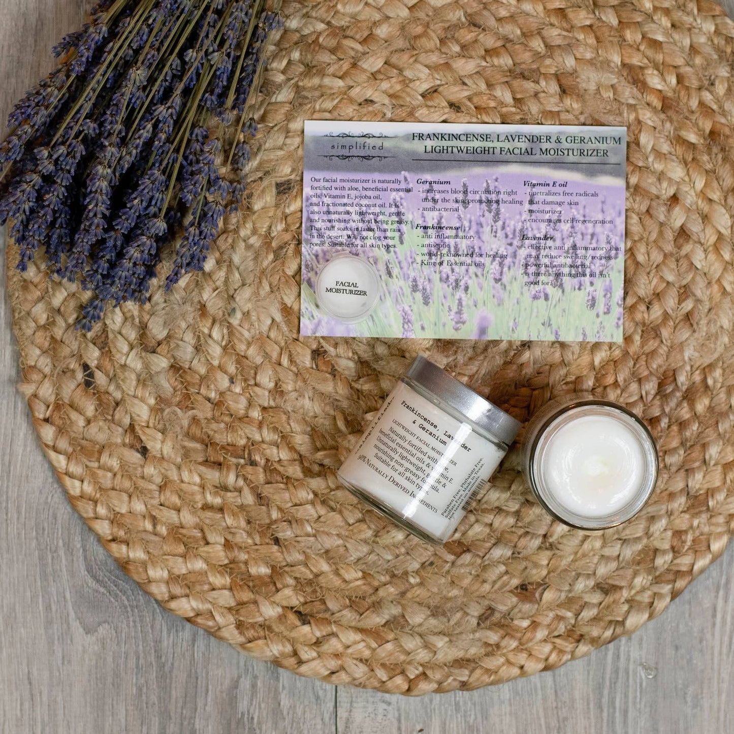 Simplified Facial Moisturizer