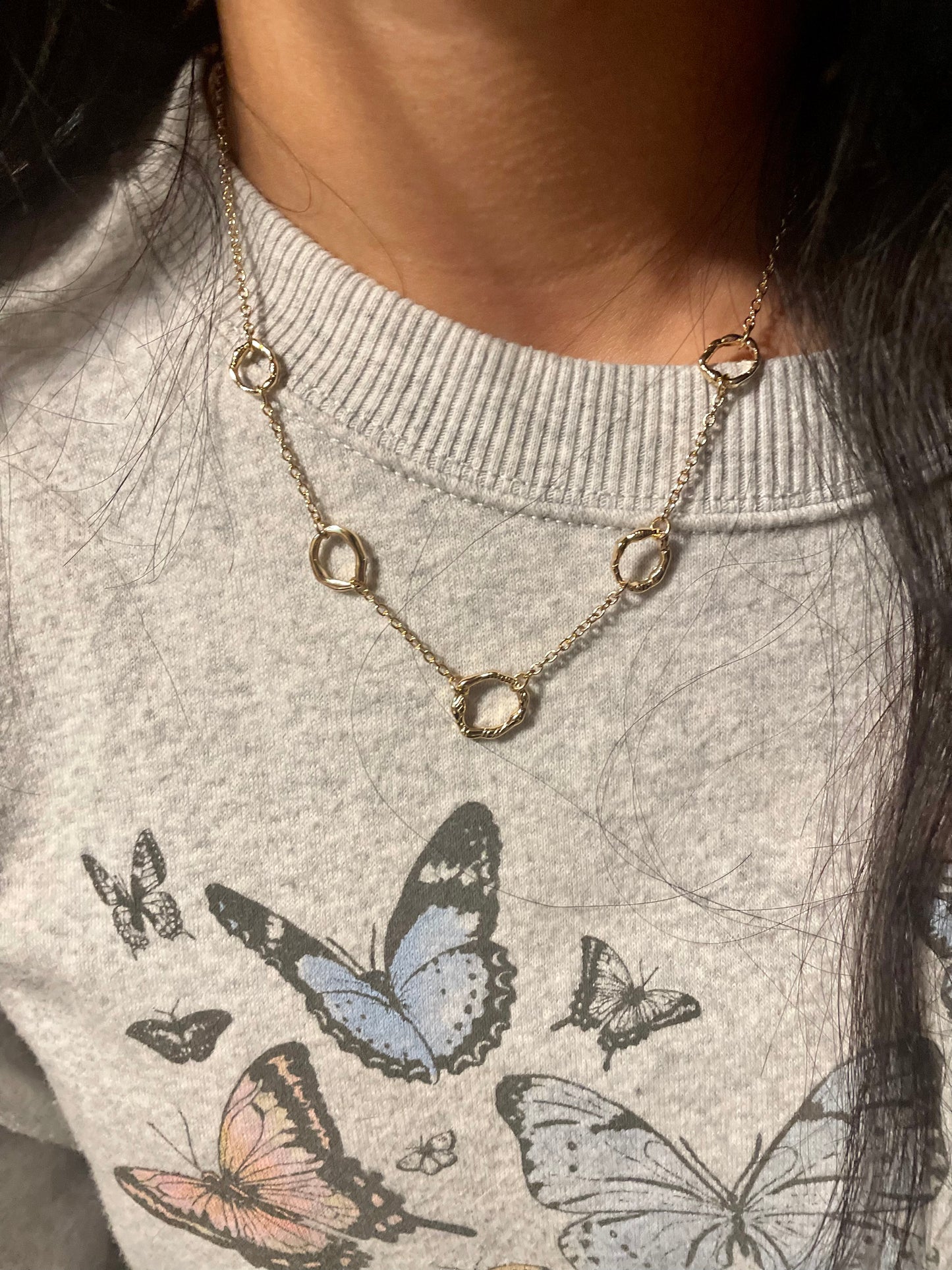 Multi Circle Necklace