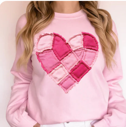 PRE-ORDER Patchwork Heart Crew