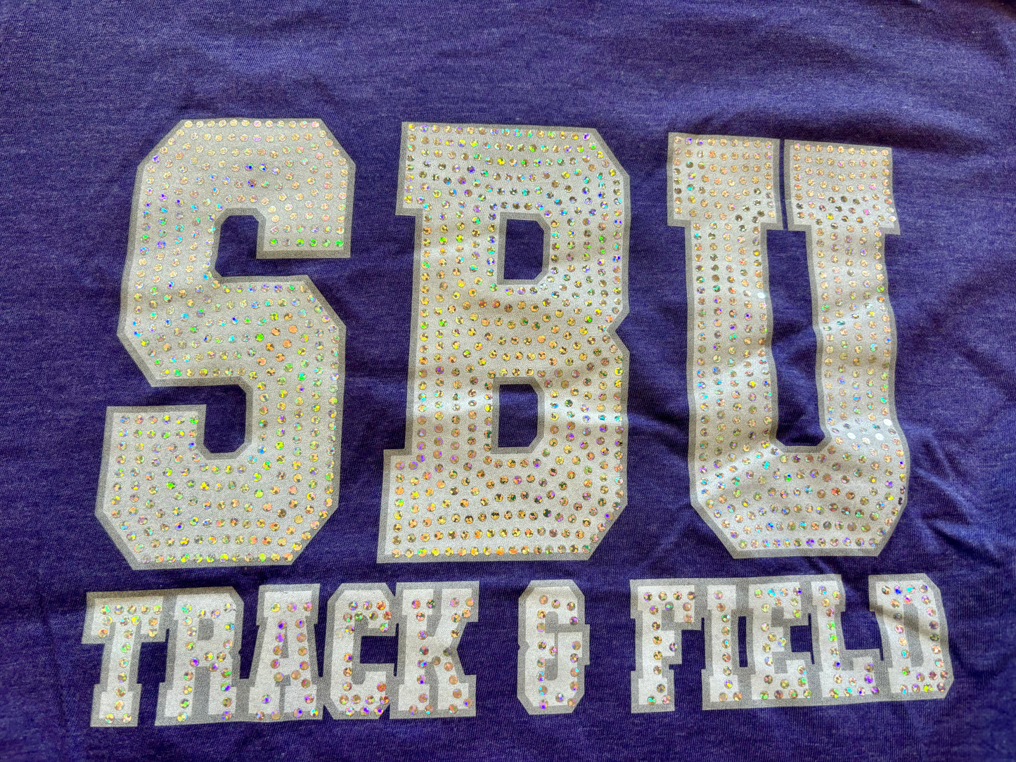 SBU Track and Field Spangle Tee