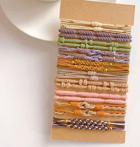 Boho Bracelet Hair Ties: