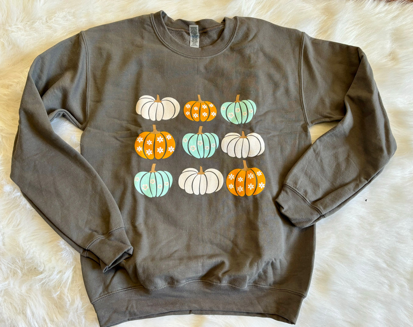 Pastel Pumpkins Crew