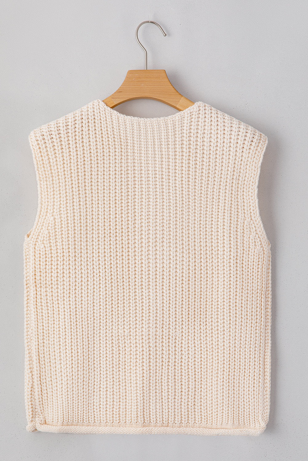 Chunky Knit Sweater Vest