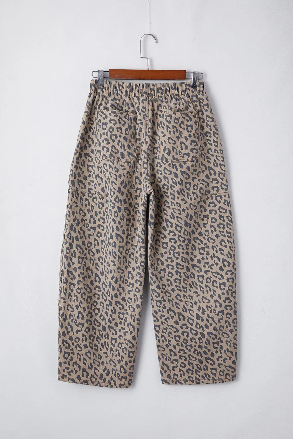 LEOPARD PRINT JEANS