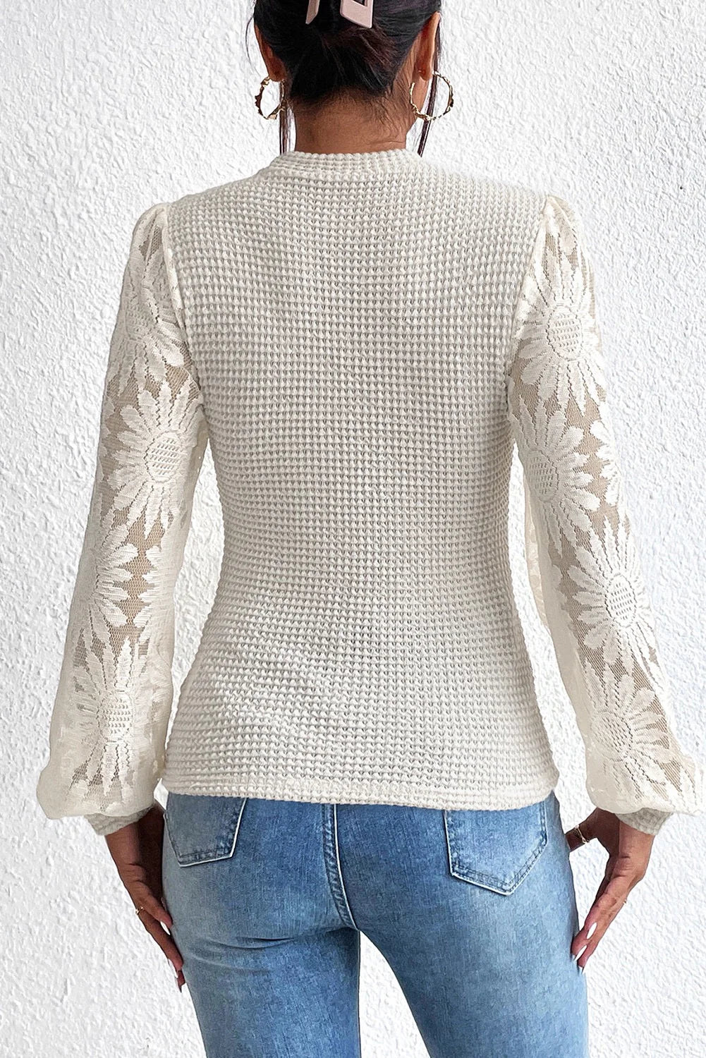 Sunflower Sleeve Blouse