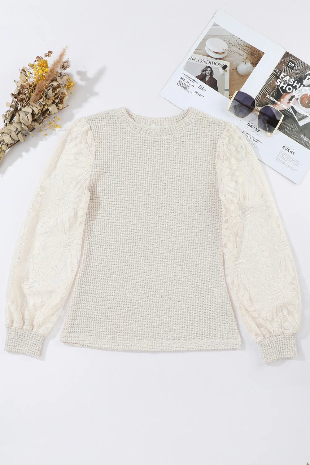 Sunflower Sleeve Blouse