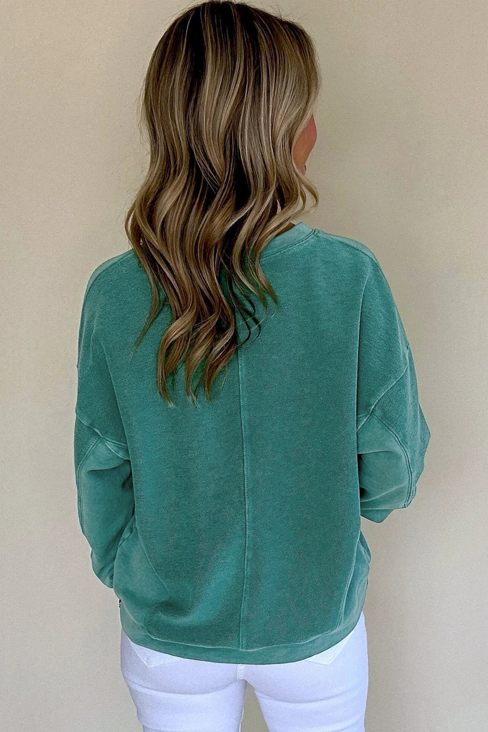 Teal Pullover