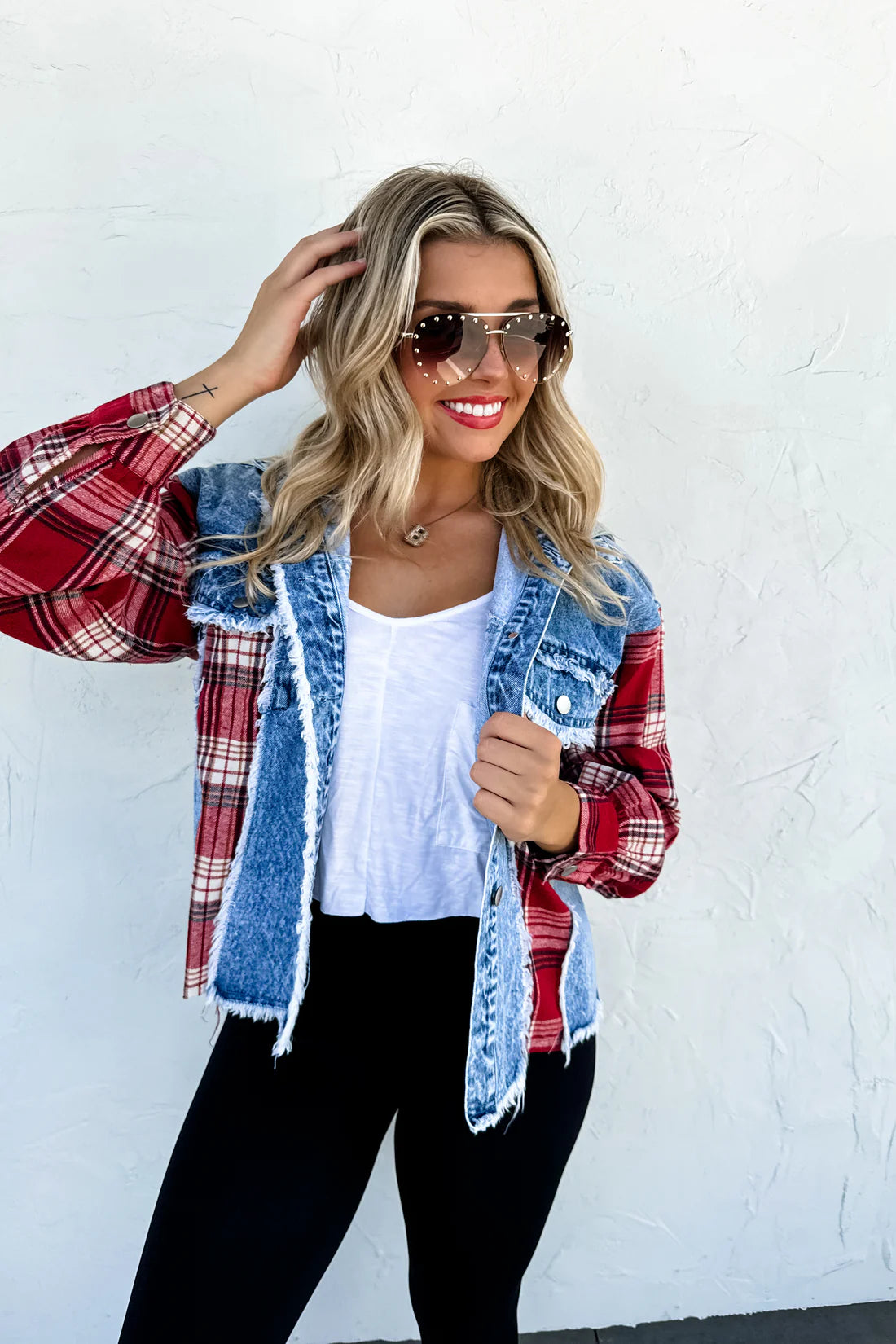 Asher Denim Jacket (Hooded)