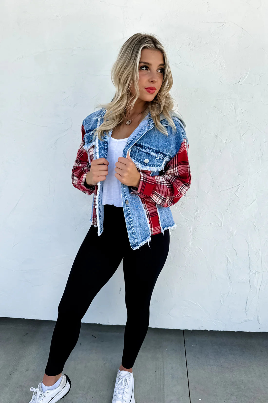 Asher Denim Jacket (Hooded)
