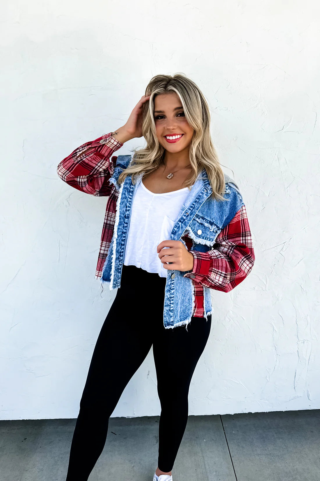 Asher Denim Jacket (Hooded)