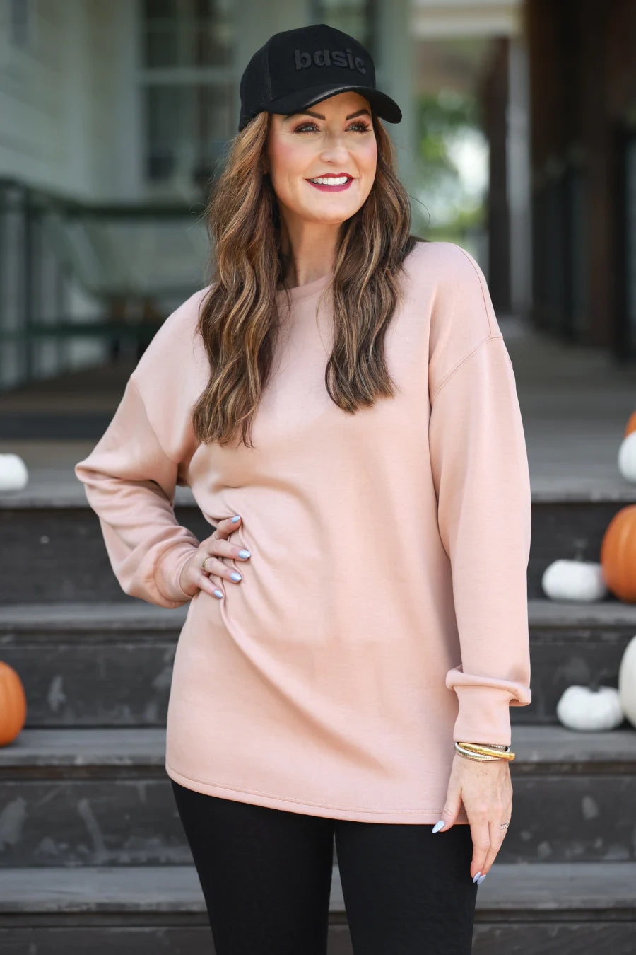 Brady Tunic Top - Mocha