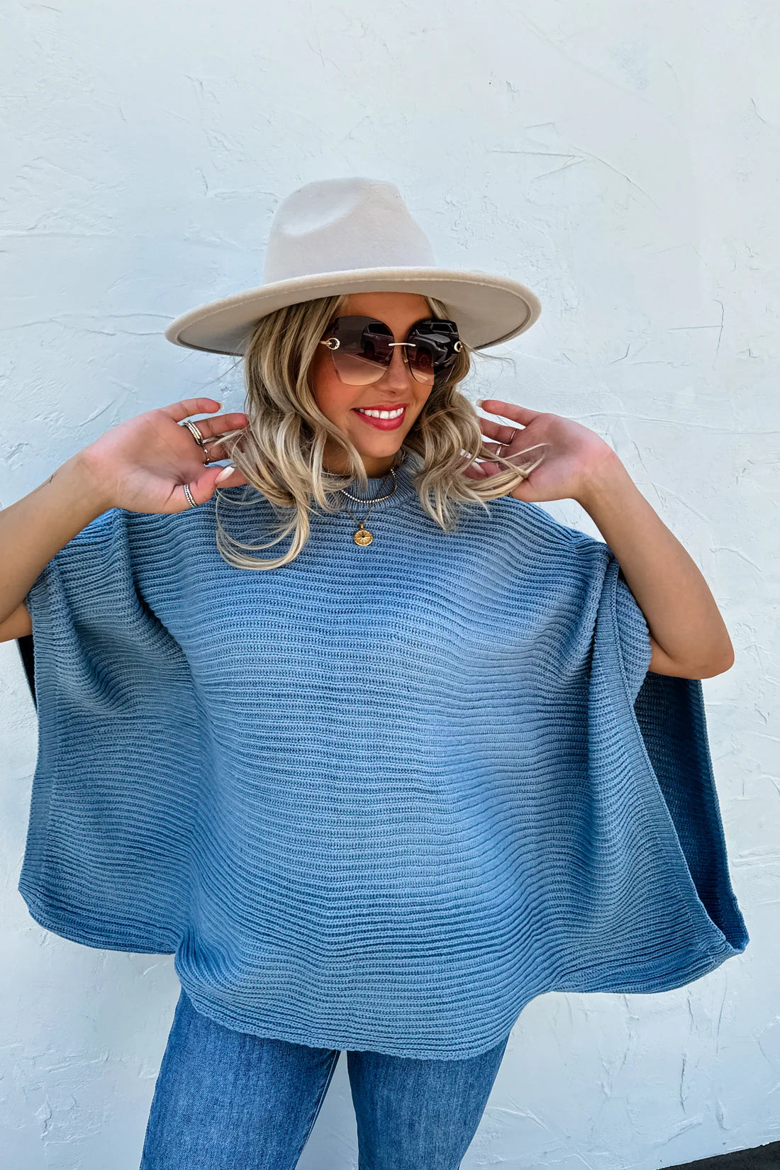 Meg Pullover Poncho