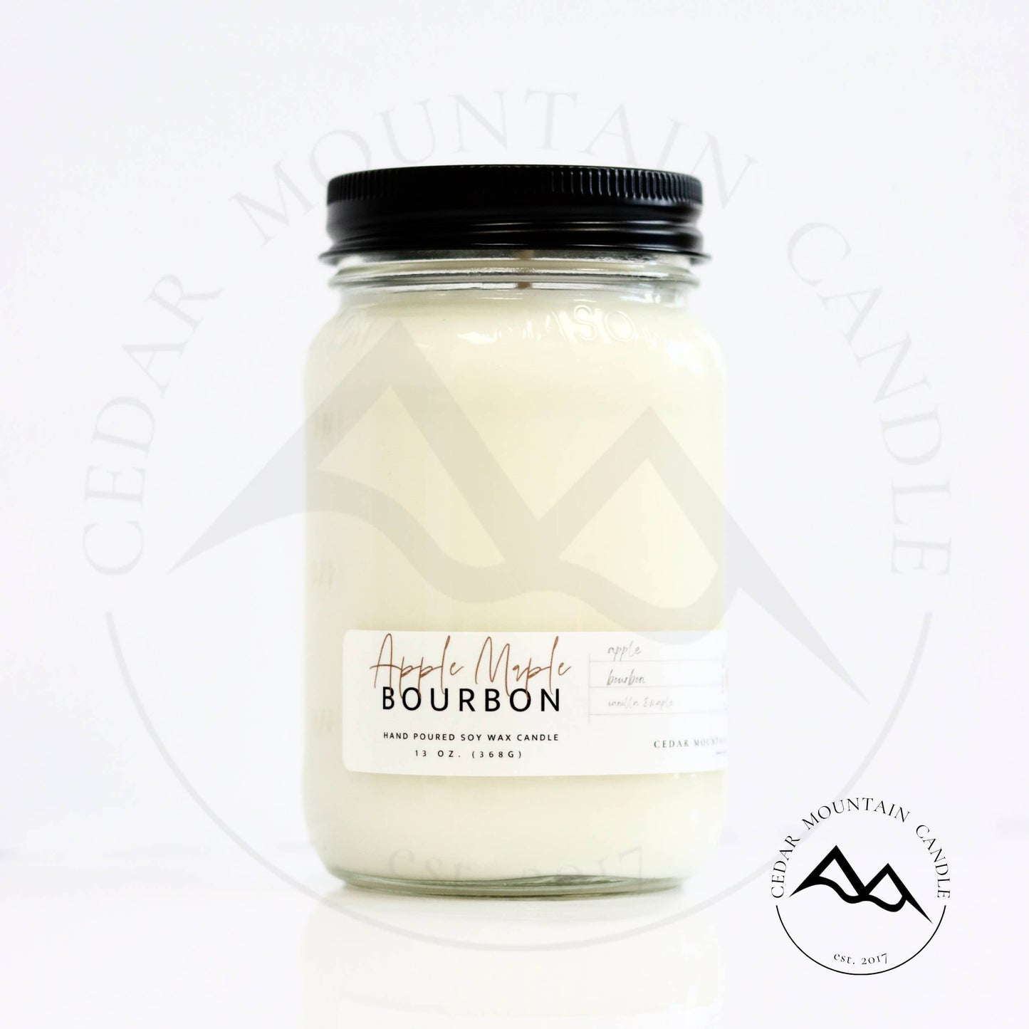 Cedar Mountain Candle - Mason Jar Soy Candle