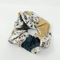 Boho Dreams Patchwork Hair Scrunchie