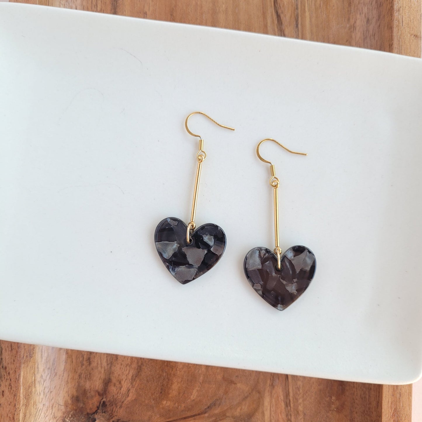 Mina Heart Earrings