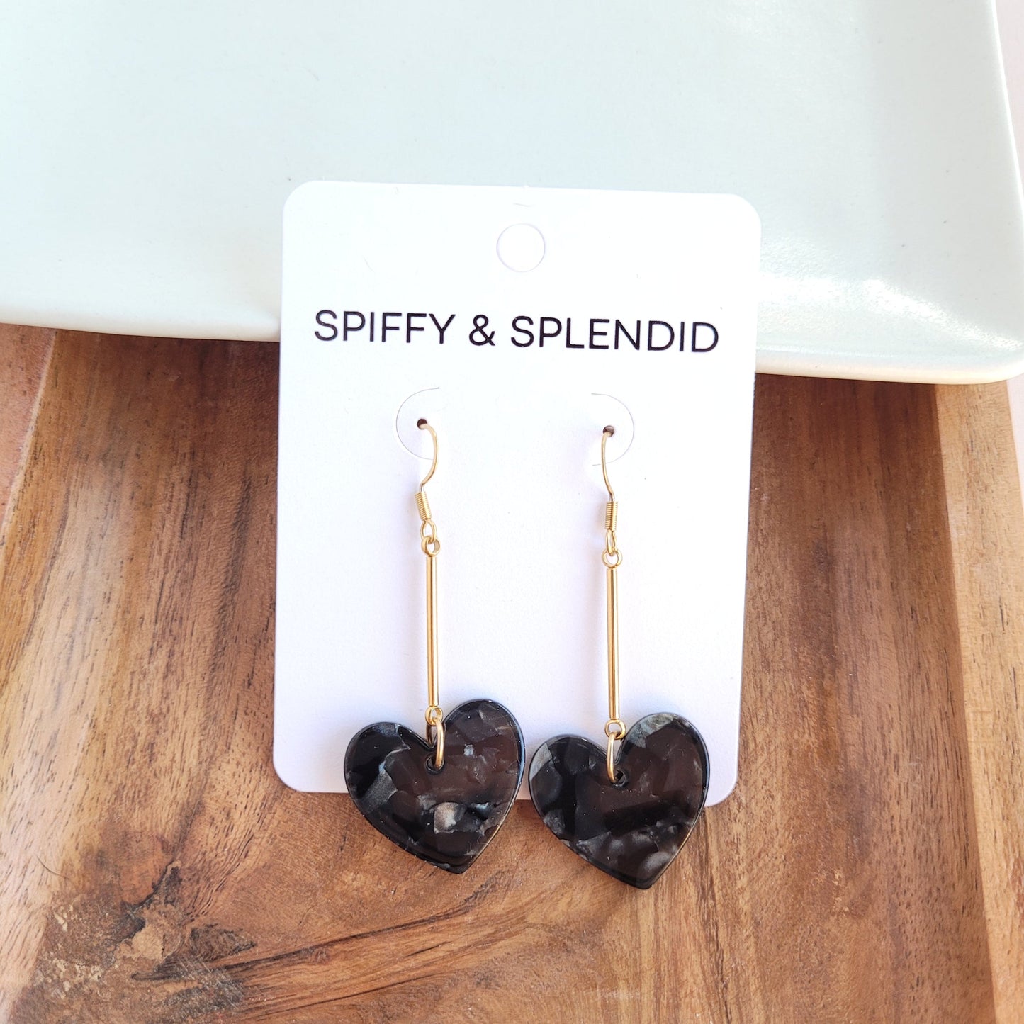 Mina Heart Earrings