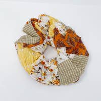 Boho Dreams Patchwork Hair Scrunchie