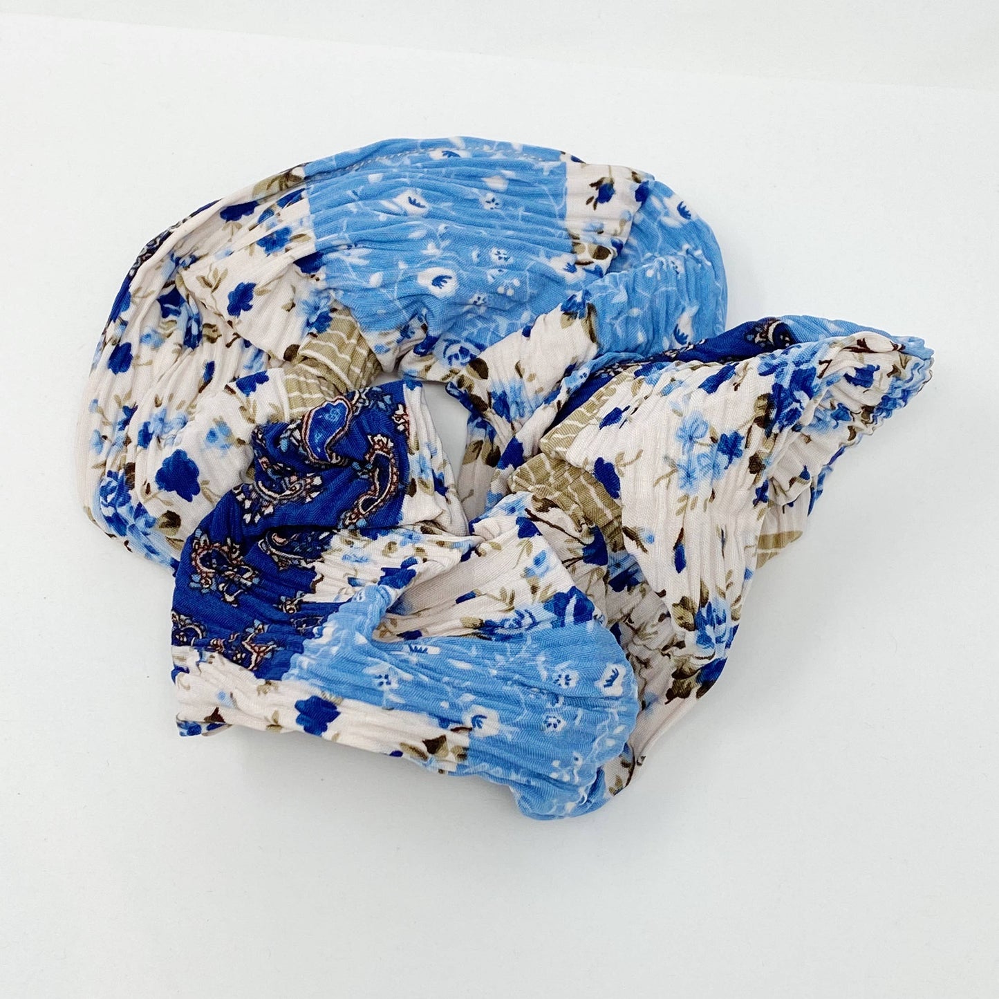 Boho Dreams Patchwork Hair Scrunchie