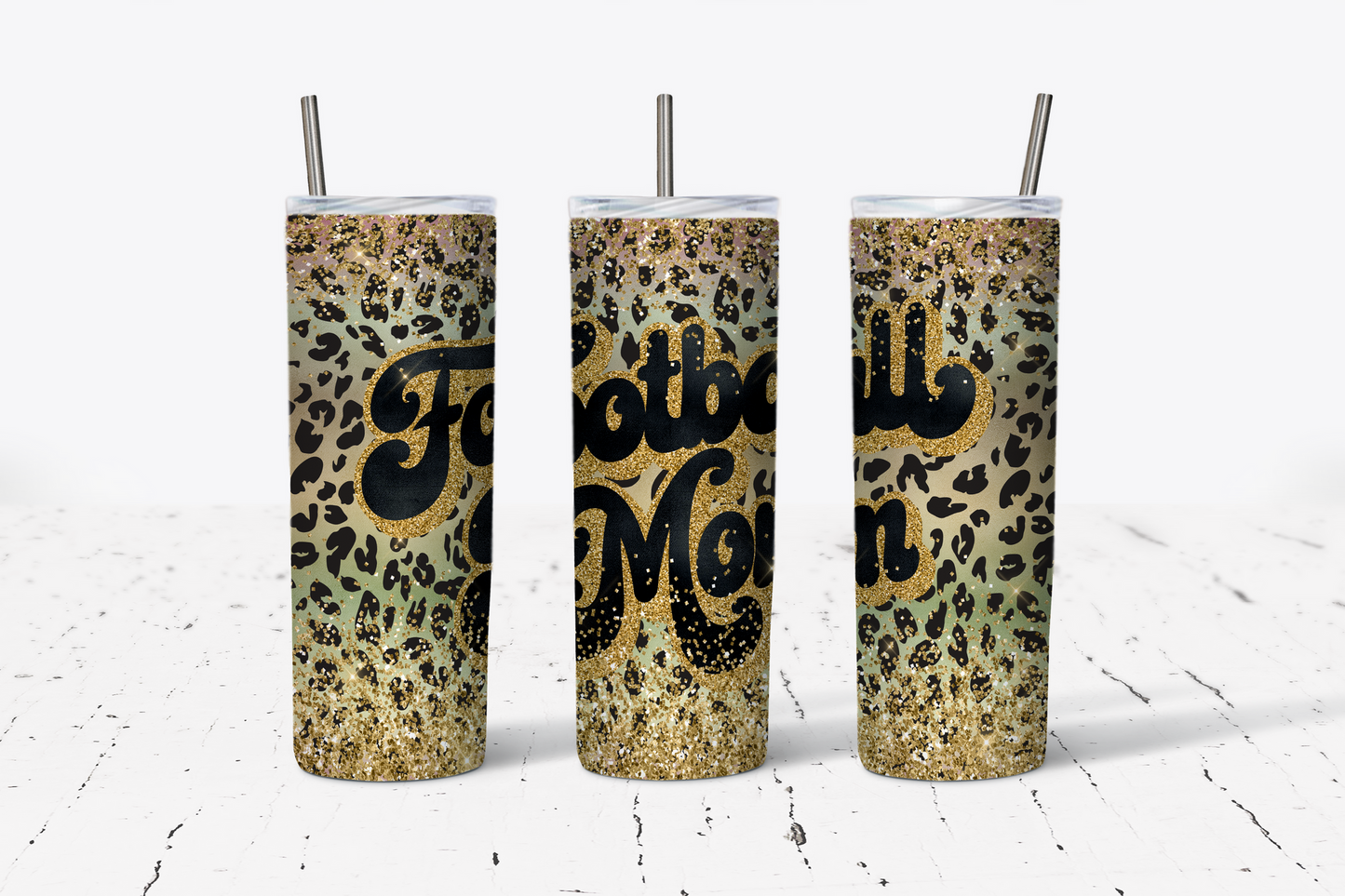 Football Mom Tumbler