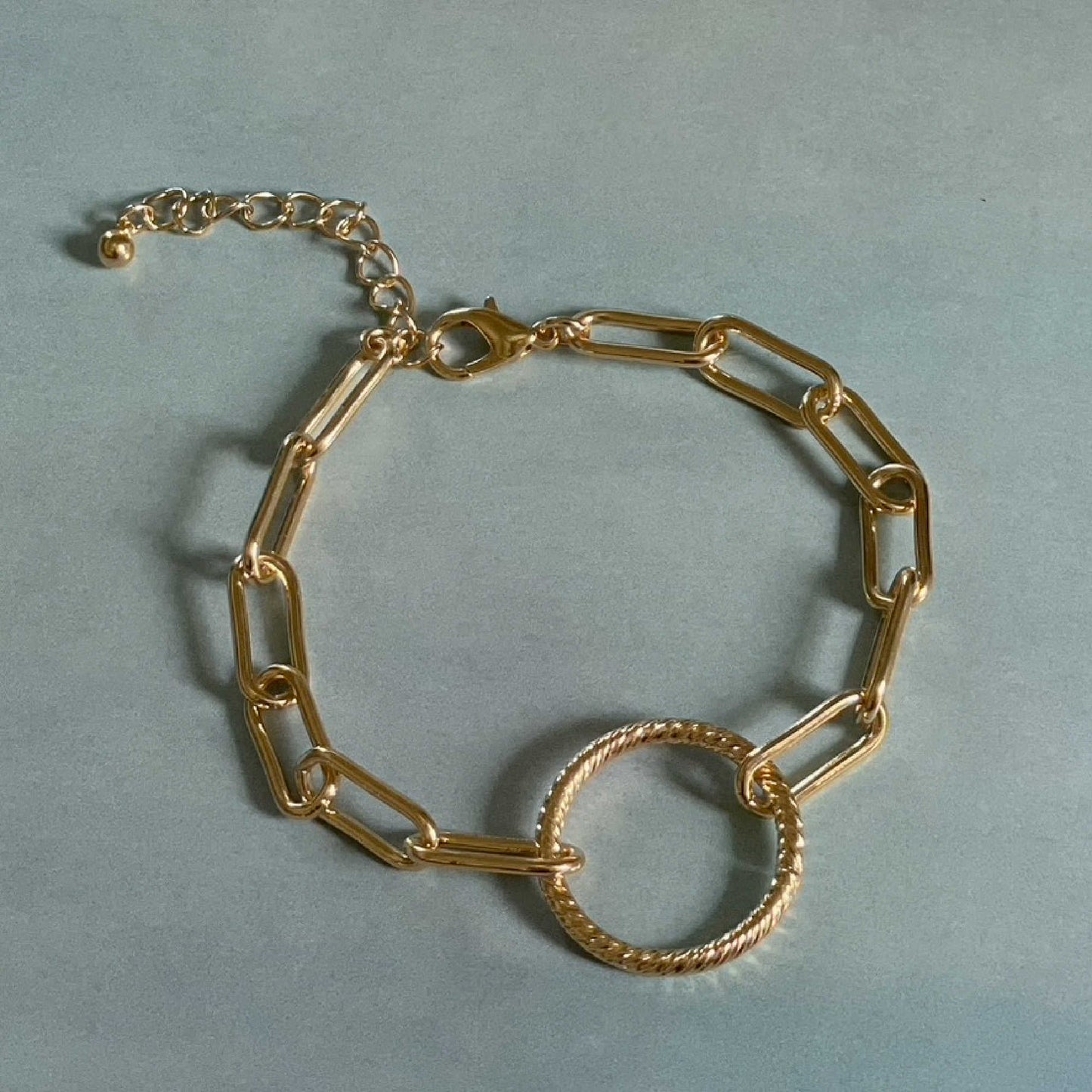 SIMONE BRAIDED O LINK BRACELET