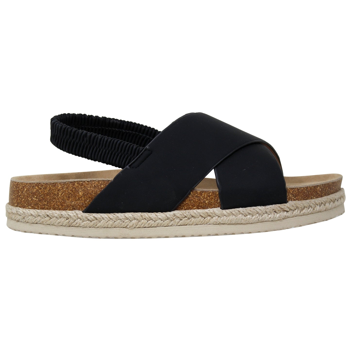 Classic Platform Criss Cross Sandals