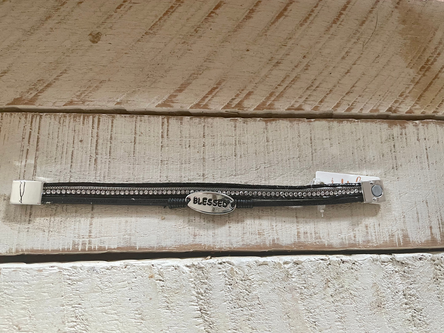 Magnetic Faux Leather Bracelets