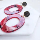 Sloan Earrings - Red