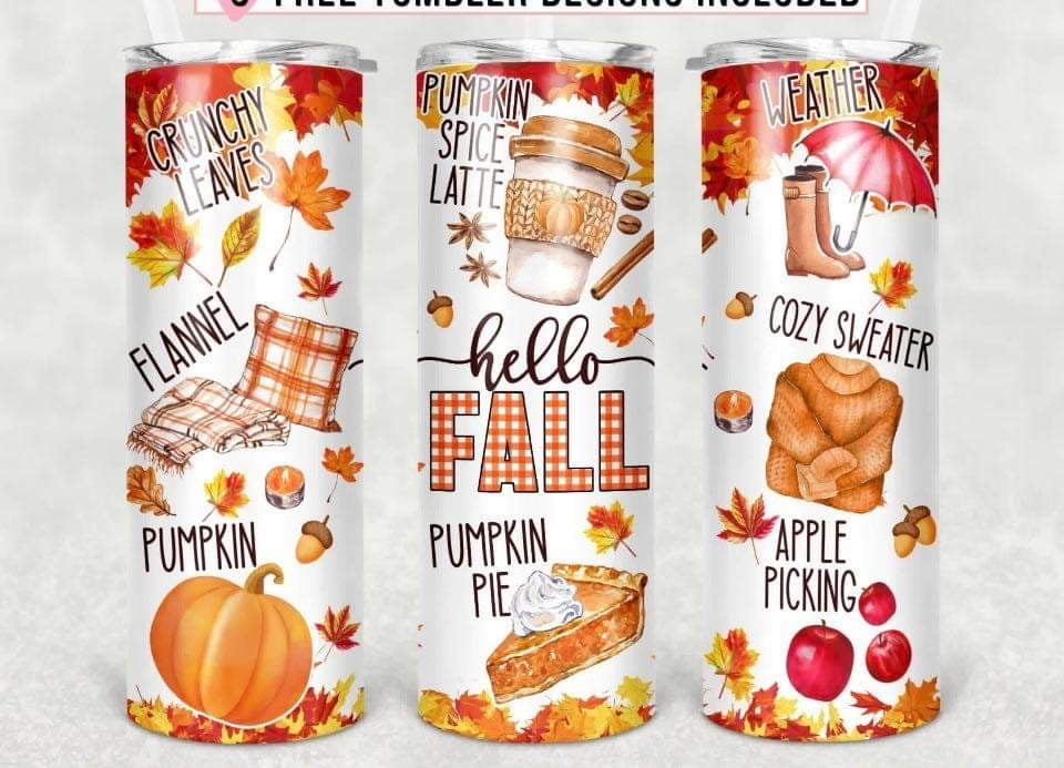 Hello Fall Tumbler