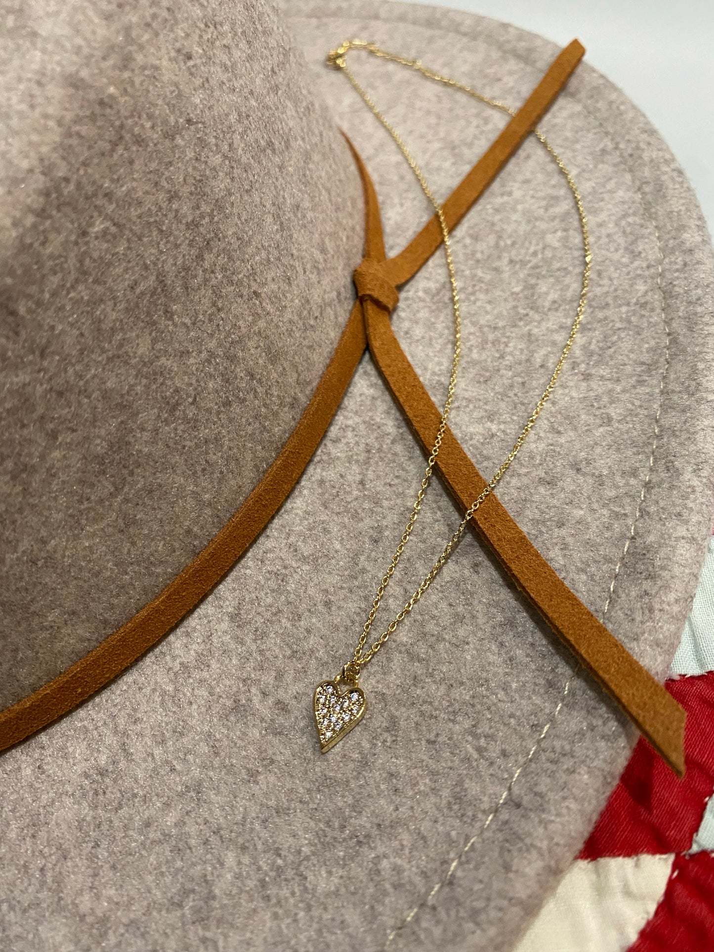 Heart on My Sleeve Pendant Necklace