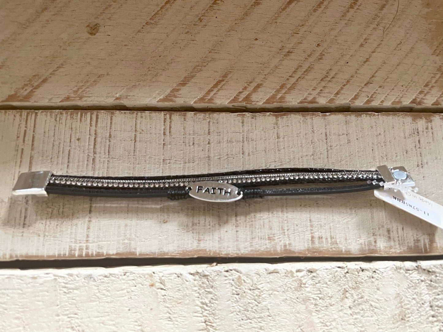 Magnetic Faux Leather Bracelets