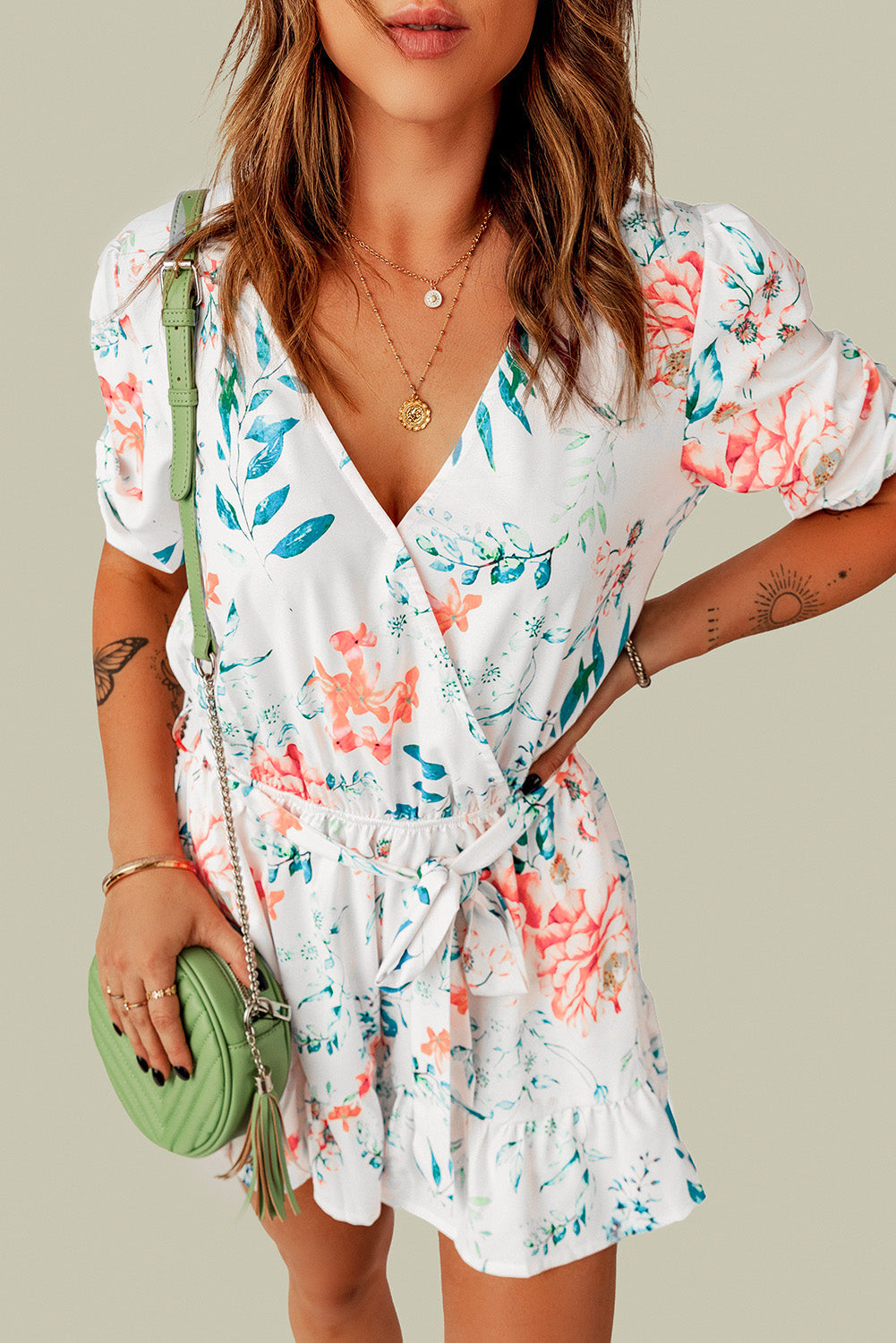 Flutter Floral Romper