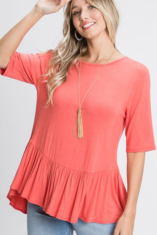 Ruffle best sale ridge tops