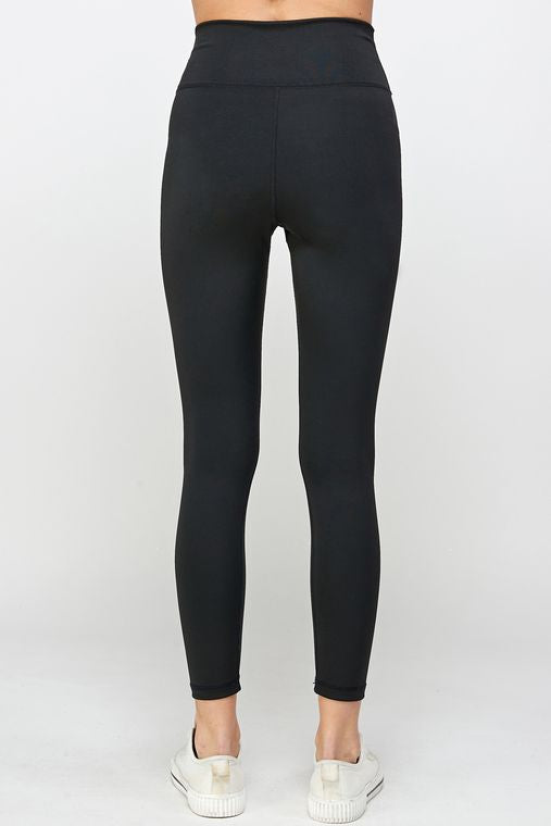 SOFT BLACK LEGGINGS - HIGH WAIST