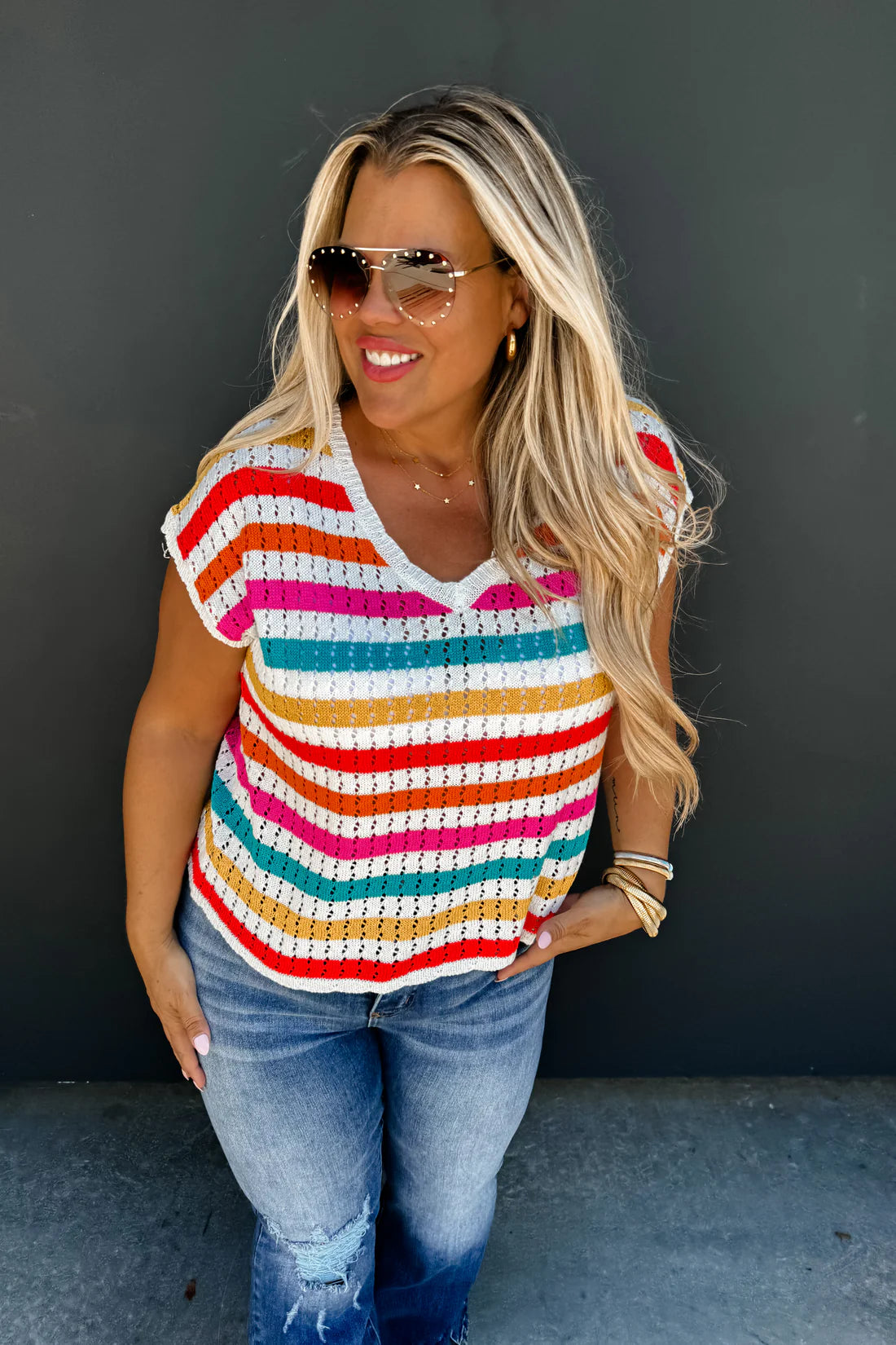 CALI GIRL KNIT TOP