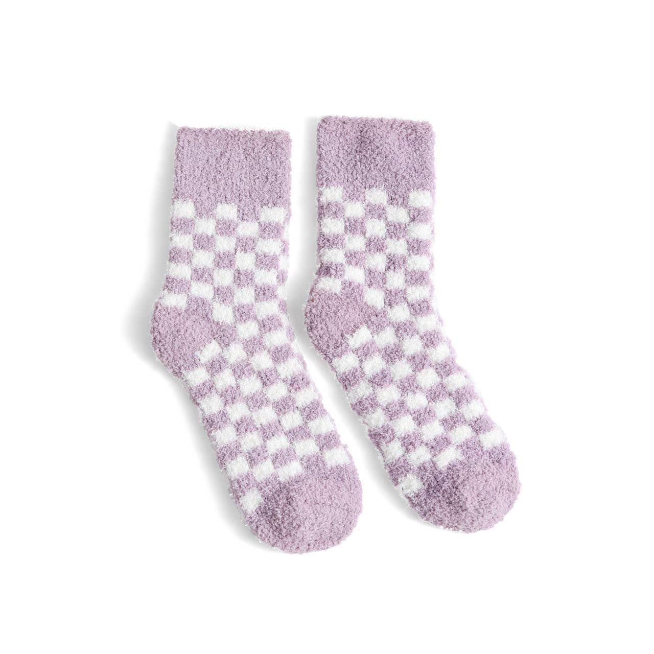 Ladies Fuzzy Socks - Purple set