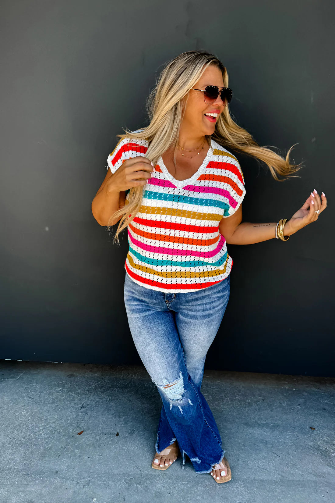 CALI GIRL KNIT TOP