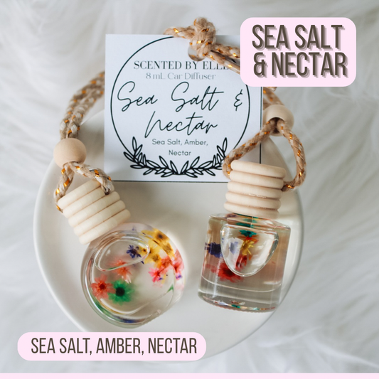 Sea Salt & Nectar Car Diffuser 
