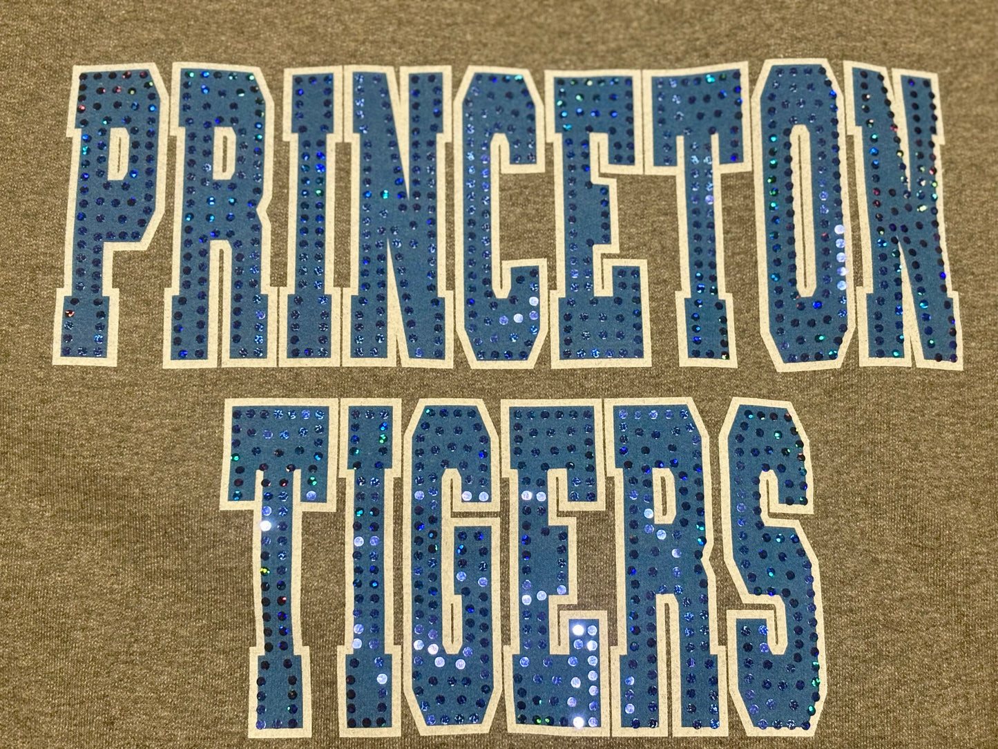 Sparkly Princeton Tigers Crew