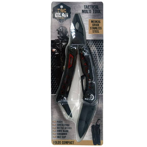 Tac Gear Stainless Steel Multi-Tool Knife