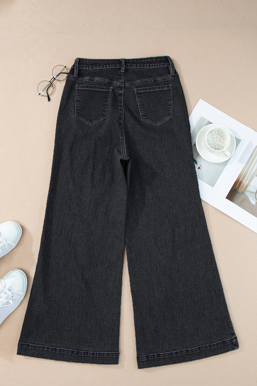 PRE-ORDER Flared Cropped Jeans