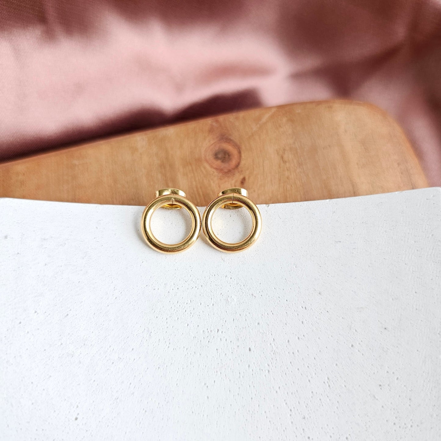 Luxe Gold Oriana Studs