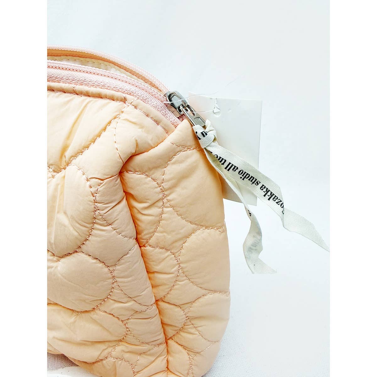Large Heart Embossed Cosmetic Pouc