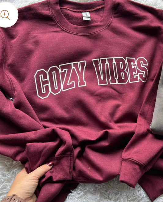 Cozy Vibes Crewneck Sweatshirt