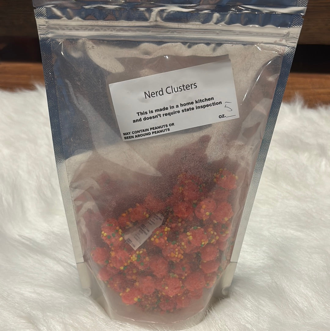 Freeze dried  Nerd Clusters - 5 oz